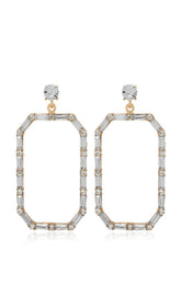 SquAre Diamonate Earrings